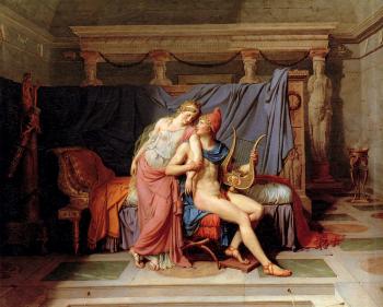 Jacques-Louis David : The Courtship of Paris and Helen